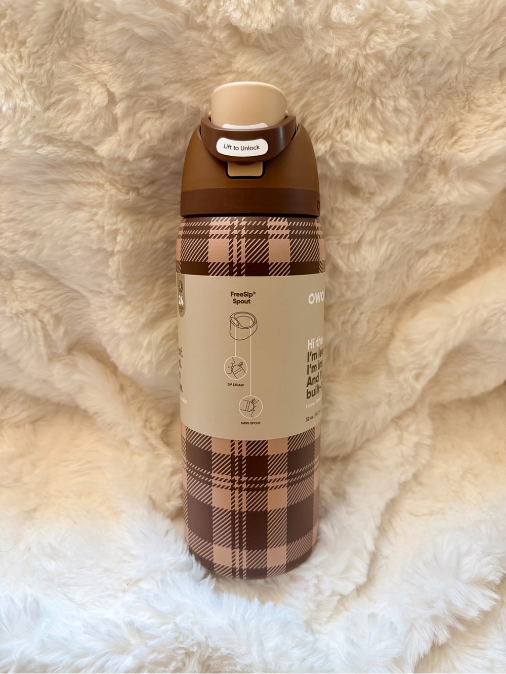 Owala Plaid and Simple